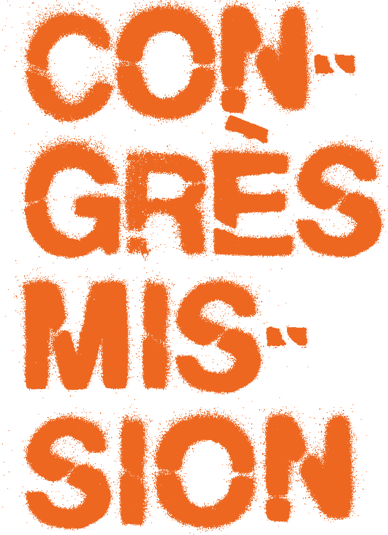 logo orange du Congrès Mission